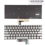 Πληκτρολόγιο Lenovo IdeaPad Yoga 9-14ITL5, Ασήμι με Backlit, US/UK