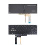 Πληκτρολόγιο MSI Sword 15 MS-1584 MS-17L1 MS-17L2 MS-17L4 MS-17L3 MS-158K, Μαύρο,το κόκκινο με Blue Backlit US/UK