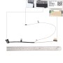 Καλωδιοταινίες για Asus GL502 GL502VT GL502VS GL502VY GL502VM 40 Pin