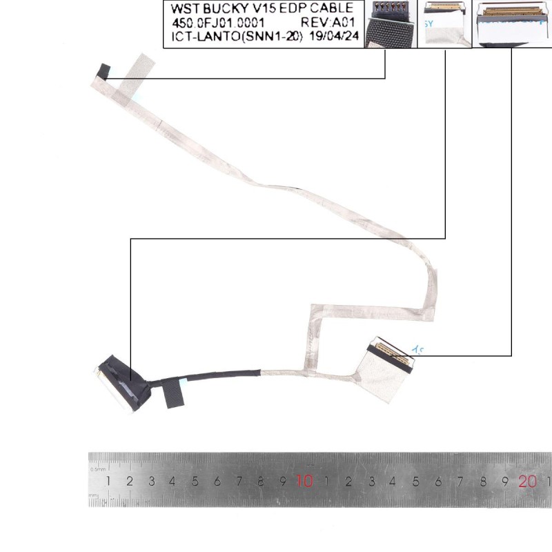 Καλωδιοταινίες για Dell Inspiron 5480 Vostro 5481 V5481