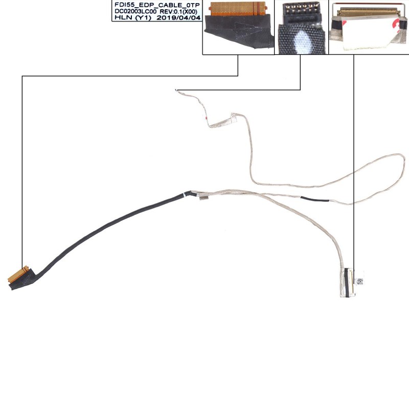 Καλωδιοταινίες για Dell Inspiron 5593 3501 Vostro 3500 3501 - 40 pin eDP
