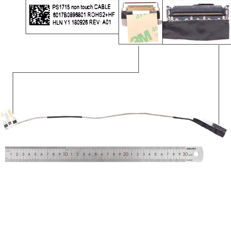 Καλωδιοταινίες για HP EliteBook 850 G5 855 G5 750 H5 755 G5 ZBook 15U G5 30 Pin
