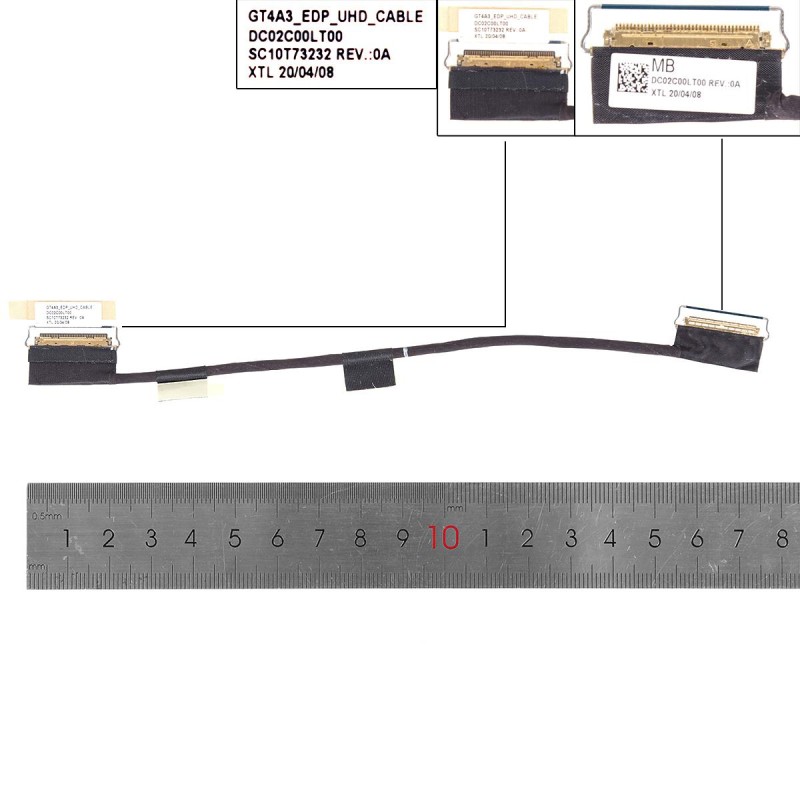 Καλωδιοταινίες για Lenovo ThinkPad T490s T495s T14s - 40 Pin UHD