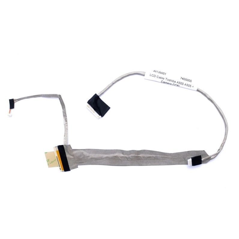 Καλωδιοταινίες για Toshiba Satellite A500 A505 A505D CCFL - Για μοντέλα με κάμερα web