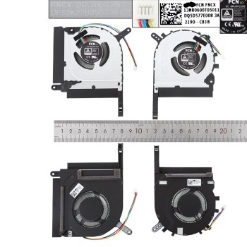 Ανεμιστηράκια για Asus TUF Gaming A15 FA506 FA506QR A17 FA706 Αριστερά + Δεξί