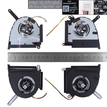 Ανεμιστηράκια για Asus TUF Dash F15 FX517ZC FX517ZR 5V  - Αριστερά / σωστά
