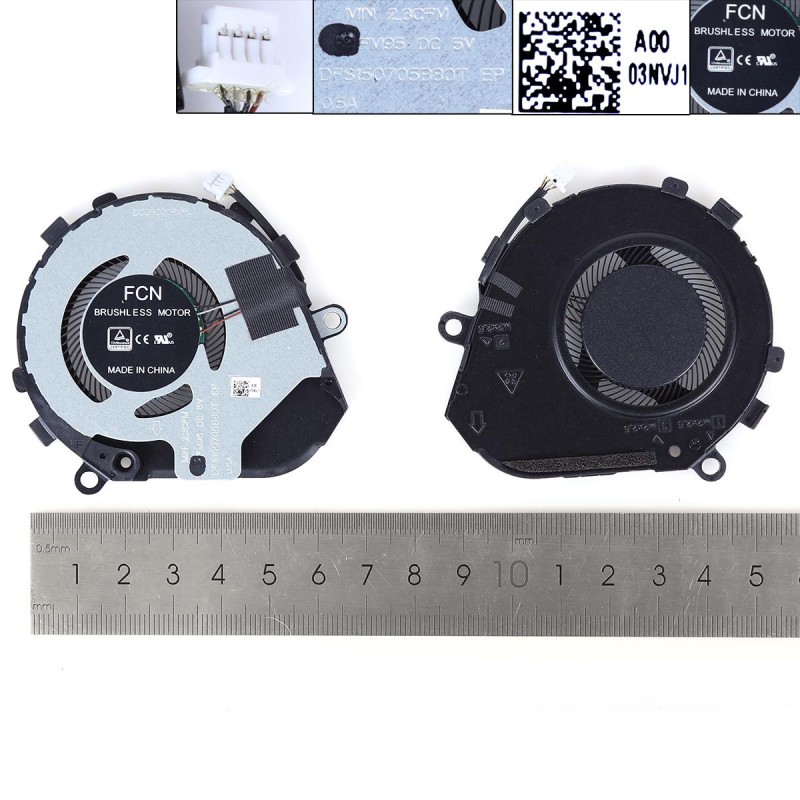 Ανεμιστηράκια για Dell Latitude 7310 - CPU