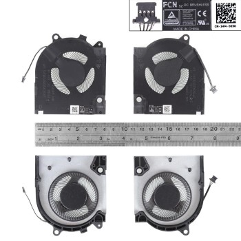 Ανεμιστηράκια για Dell G15 5510 RTX3060 RTX3050 G15 5511 5515 RTX3050 2021 CPU + GPU