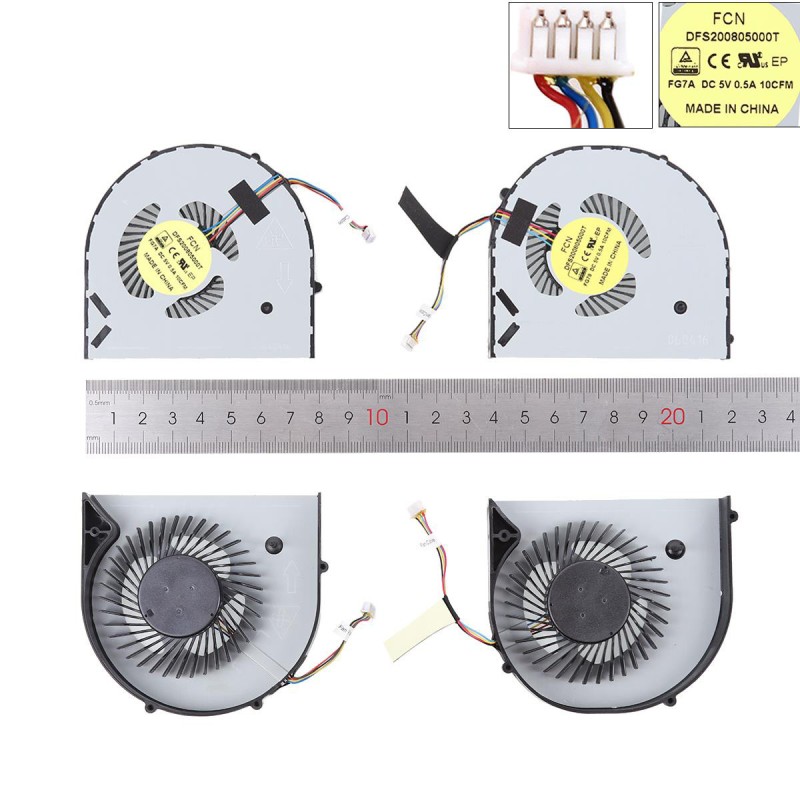Ανεμιστηράκια για Dell Alienware 17 R3 CPU+GPU