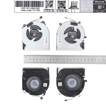 Ανεμιστηράκια για HP Victus 16-D 16-E RTX3060 80W - CPU + GPU