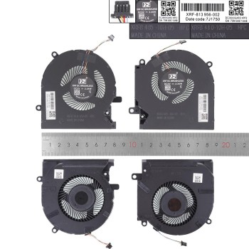Ανεμιστηράκια για HP Omen 15-EK 15-EN TPN-Q236 TPN-Q238 - 5V (CPU + GPU)