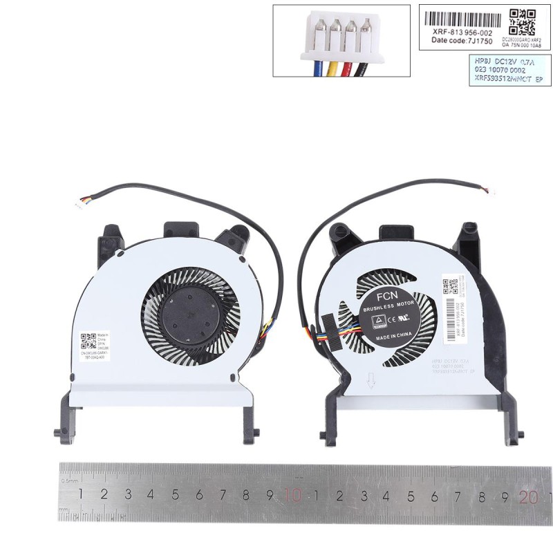 Ανεμιστηράκια για HP ProDesk Mini 600 G3 400 G3