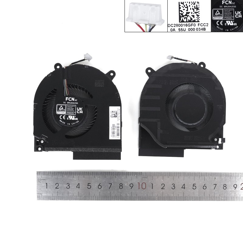 Ανεμιστηράκια για HP Victus 9 16-R TPN-C169 - CPU 12V