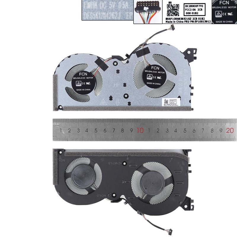 Ανεμιστήρας για Lenovo IdeaPad Gaming 3i 15ARH05 15IMH05