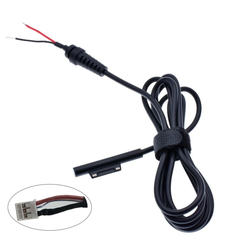 Καλώδια DC για φορτιστές Microsoft Surface Pro 3/4 (1.5mm) + Connector