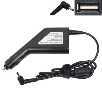 Φορτιστής αυτοκινήτου Lenovo Notebook 20V 65W 3.25A (4.0x1.7) + USB Charger