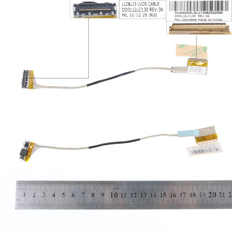 Καλωδιοταινίες για Lenovo Thinkpad X131E X140E E130 E135 E145 - 04W3868 / DD0LI2IC130