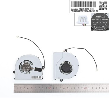 Ανεμιστηράκια για Asus FX63V FZ63VD FX63VD FX63VD7300 FX63VD7701 OEM