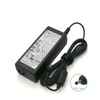 Γνήσιος φορτιστής φορητού υπολογιστή Samsung - 19V / 3.16A / 60W - (3.0x1.1)