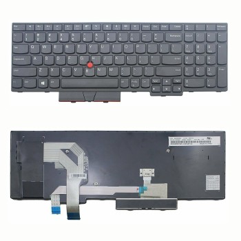 Πληκτρολόγιο Lenovo ThinkPad T570 T580 P51S, Μαύρο, με Pointing Stick, US/UK