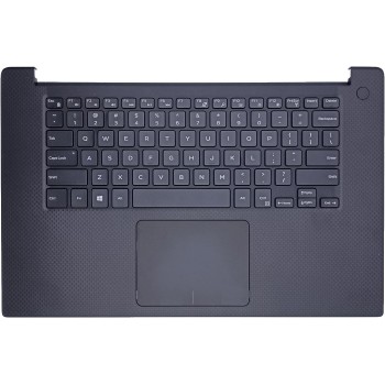 Upper Cover Palmrest με πληκτρολόγιο και Touchpad Dell XPS 15 9570 7590 - Μαύρος