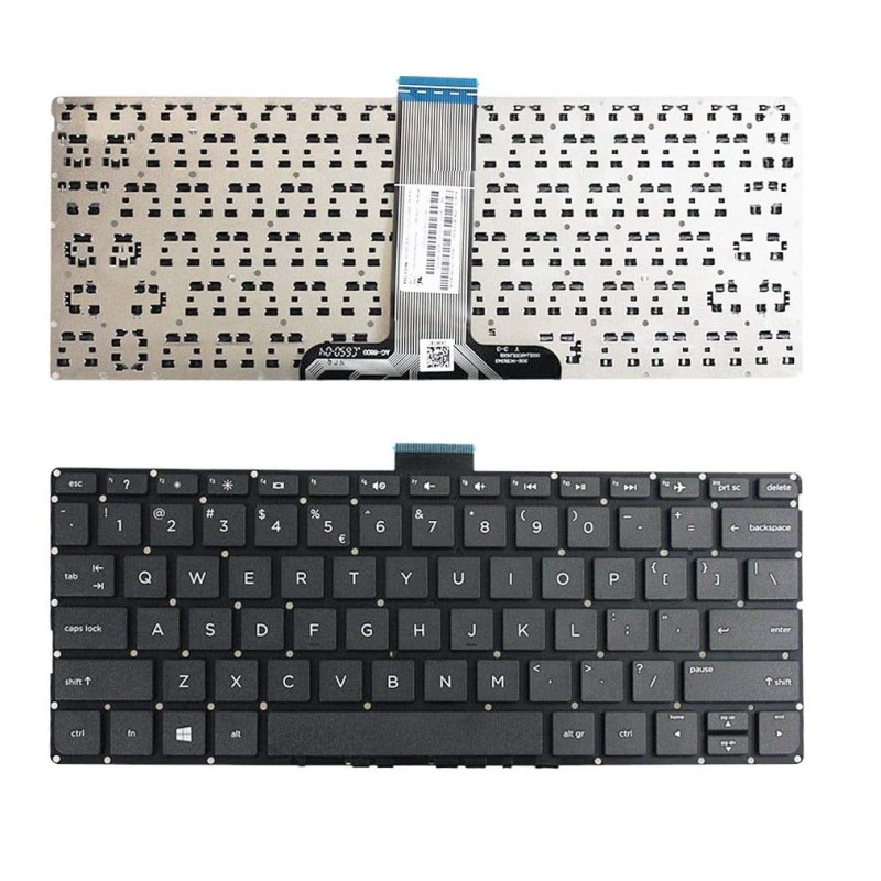 Πληκτρολόγιο HP Pavilion 11-K, Μαύρο, US