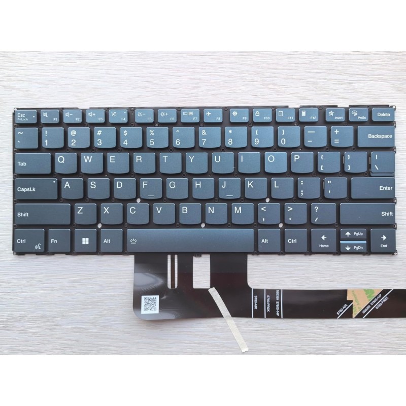 Πληκτρολόγιο Lenovo Yoga Pro 7 14APH8 Yoga Pro 9 14IRP8 Μπλε με Backlit, US/UK