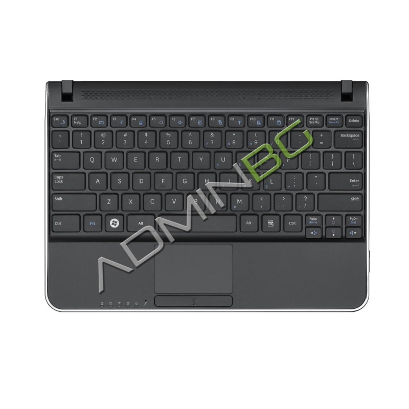 Cover C Samsung Mini Laptop N210 Touch, Μαύρο, US/UK