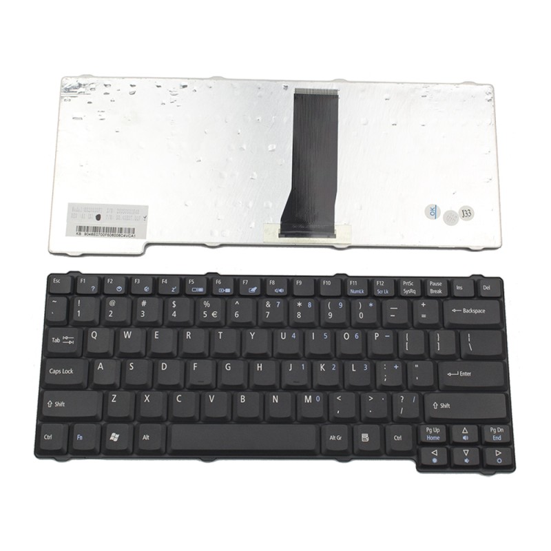 Πληκτρολόγιο Acer Aspire 1360 1501LCi 1610 1620 TravelMate 240 250 2000 2500, Μαύρο, US/UK ( +BG Print)