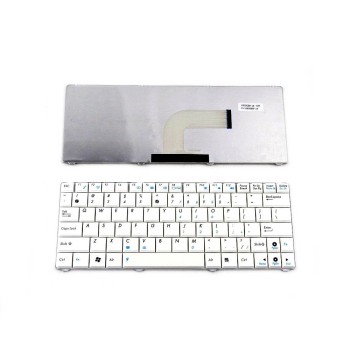 Πληκτρολόγιο Asus N10 N10J N10E, άσπροa, US/UK ( +BG Print)