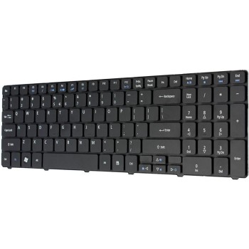 Πληκτρολόγιο Acer Aspire 5251 5336 5551 5553, Μαύρο, US/UK ( +BG Print)