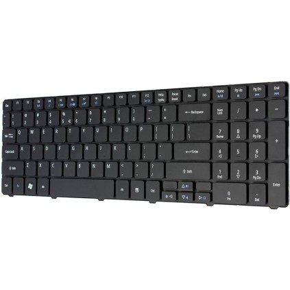 Πληκτρολόγιο Acer Aspire 5251 5336 5551 5553, Μαύρο, US/UK ( +BG Print)