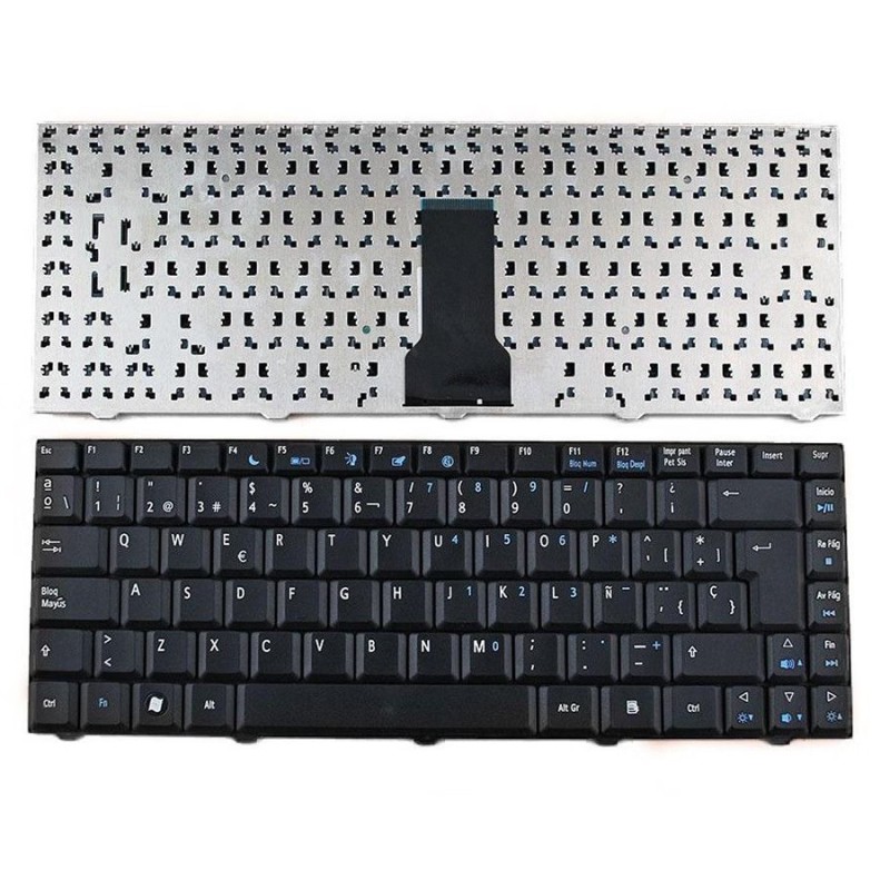 Πληκτρολόγιο eMachines E520 E720 D520 D720, Μαύρο, US/UK ( +BG Print)