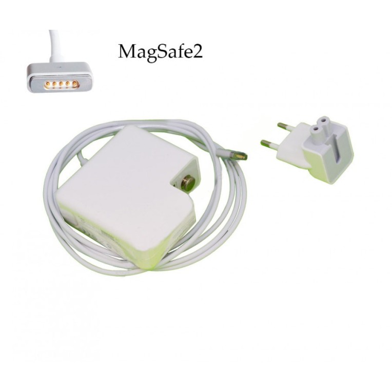 Γνήσιος φορτιστής φορητού υπολογιστή Apple - MagSafe 2 16.5V / 3.65A / 60W - (MS2 L Tip )