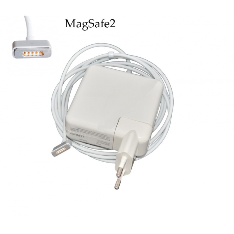 Φορτιστές Laptop Apple - MagSafe2 16.5V / 3.65A / 60W Wall Plug "T" Type - Αντικατάσταση