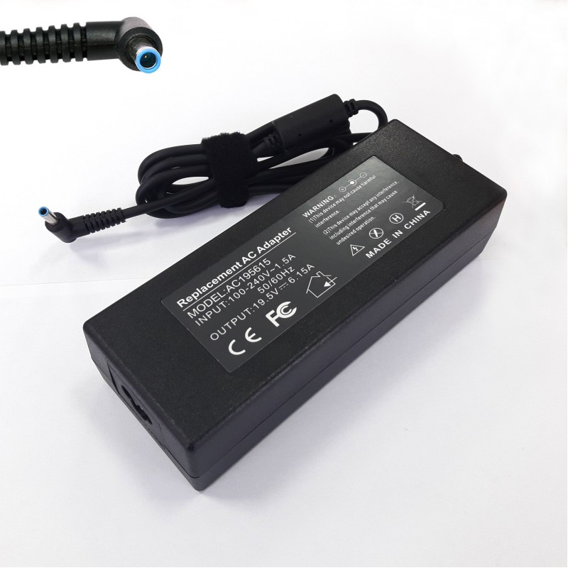 Φορτιστές Laptop HP Compaq - 19.5V / 6.15A / 120W - (4.5x0.7x3.0) - Αντικατάσταση