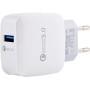 Φορτιστής μπαταρίας Inteligent 3.0 USB - άσπρο