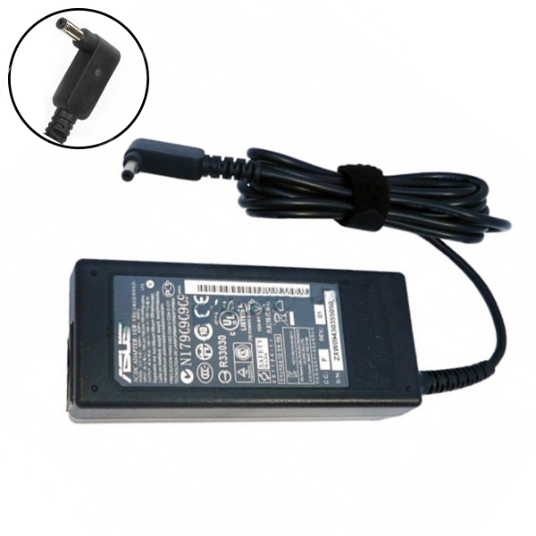 Γνήσιος φορτιστής φορητού υπολογιστή Asus - 19V / 3.42A / 65W - (4.0x1.35)