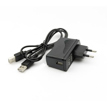 Φορτιστές Laptop USB 10W 5V 2A (Wall Plug) + USB Type A - Type A καλώδιο