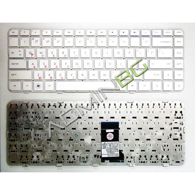 Πληκτρολόγιο HP Pavilion DV5-2040 DM4-1000, άσπροa, US ( +BG Print)