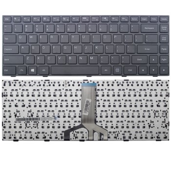 Πληκτρολόγιο Lenovo IdeaPad 100-14ibd, Μαύρο, US/UK ( +BG Print)