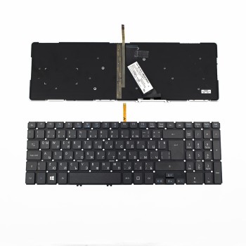 Πληκτρολόγιο Acer Aspire V5-572 V5-552 V5-573, Μαύρο με Backlit, US/UK
