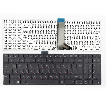 Πληκτρολόγιο Asus K555 X555, Μαύρο,UK ( +BG Print)