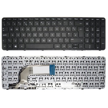 Πληκτρολόγιο HP Pavilion 15-e 15-n 15-r HP 250 G3, Μαύρο, Mat, US/UK ( +BG Print)