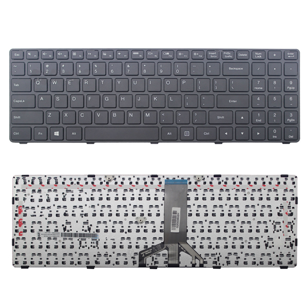 Πληκτρολόγιο Lenovo B50-50 IdeaPad 100-15ibd, Μαύρο, US/UK ( +BG Print)