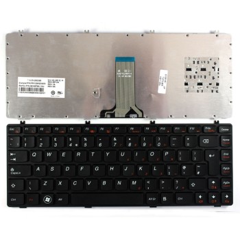 Πληκτρολόγιο Lenovo IdeaPad Y470 Y471 Y470M Y470N, Μαύρο, US/UK ( +BG Print)