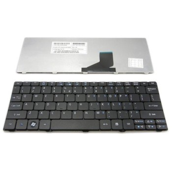 Πληκτρολόγιο Acer Aspire One 532 532H AO532H D260 521, Μαύρο, US/UK