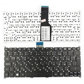 Πληκτρολόγιο Acer Aspire S3-391 S5-391 One 725 756, Μαύρος, US/UK (+BG Print)