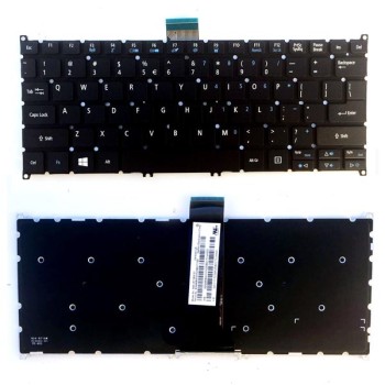 Πληκτρολόγιο Acer Aspire V5-122P ES1-331 V3-371 V5-132, Μαύρο, US/UK ( +BG Print)