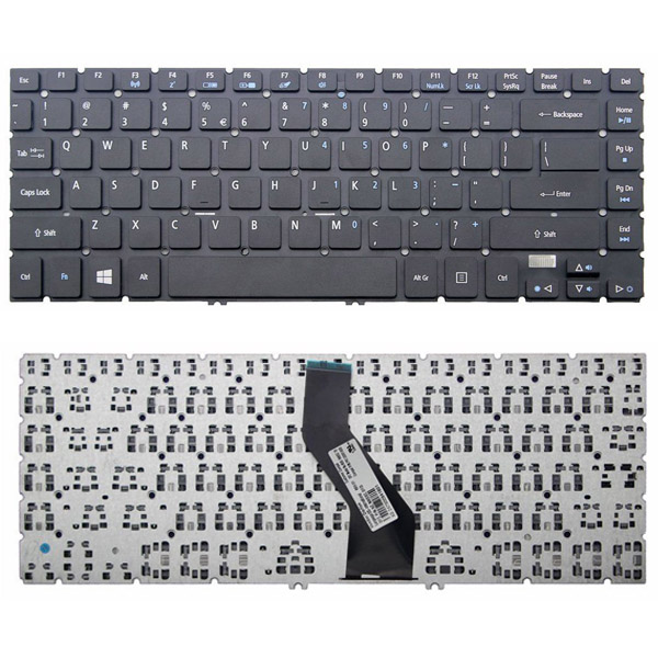 Πληκτρολόγιο Acer Aspire V5-473G TravelMate P446-M P446-MG P645-M P645-MG P645-S, Μαύρο, US/UK